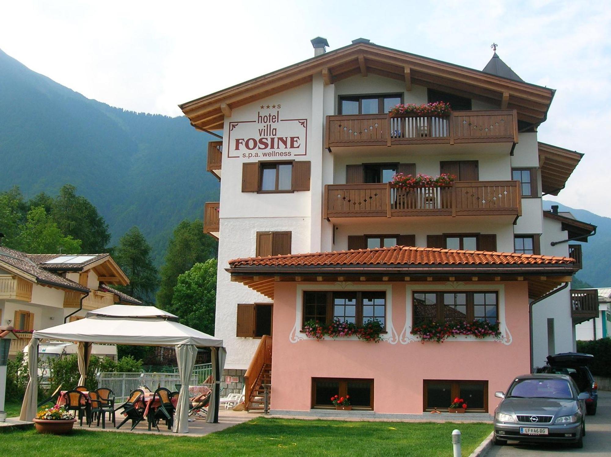 Hotel Villa Fosine Пинцоло Экстерьер фото